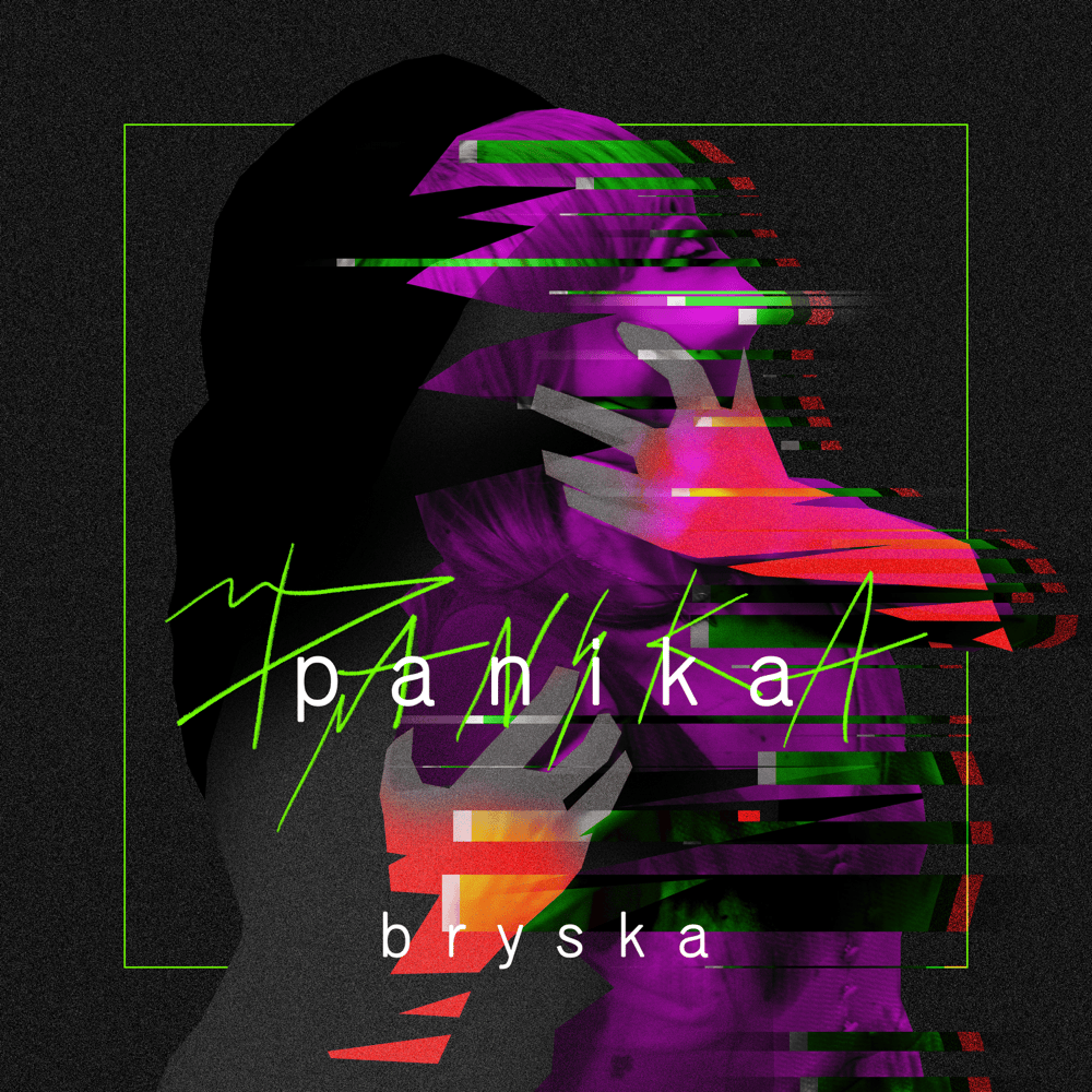 Album cover art for "panika" by bryska