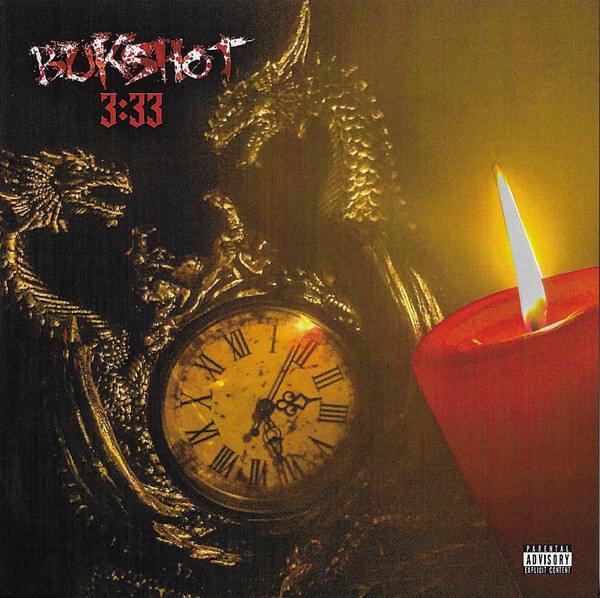 Album cover art for "3:33" by Bukshot