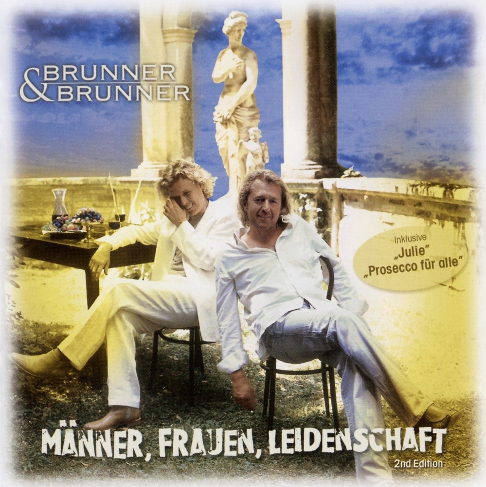 Album cover art for "Prosecco für alle" by Brunner & Brunner