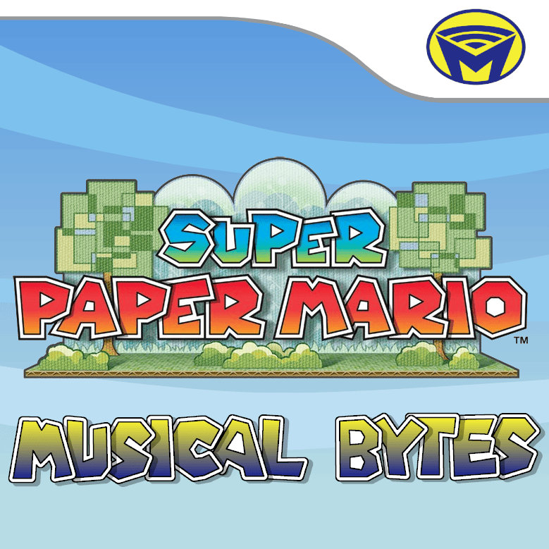 Cover image for Super Paper Mario Musical Bytes