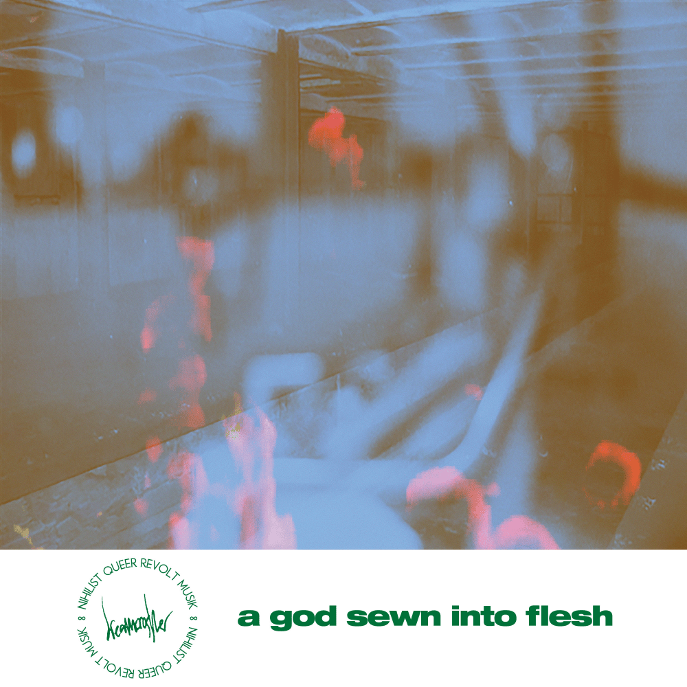 Album cover art for "A God Sewn into Flesh" by Dreamcrusher