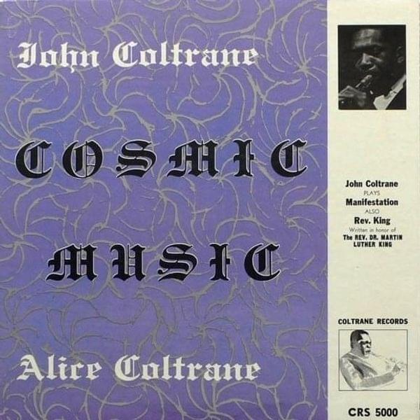Album cover art for "Manifestation" by John Coltrane