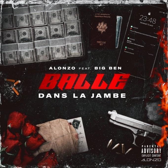 Album cover art for "Balle dans la jambe" by Alonzo & Big Ben