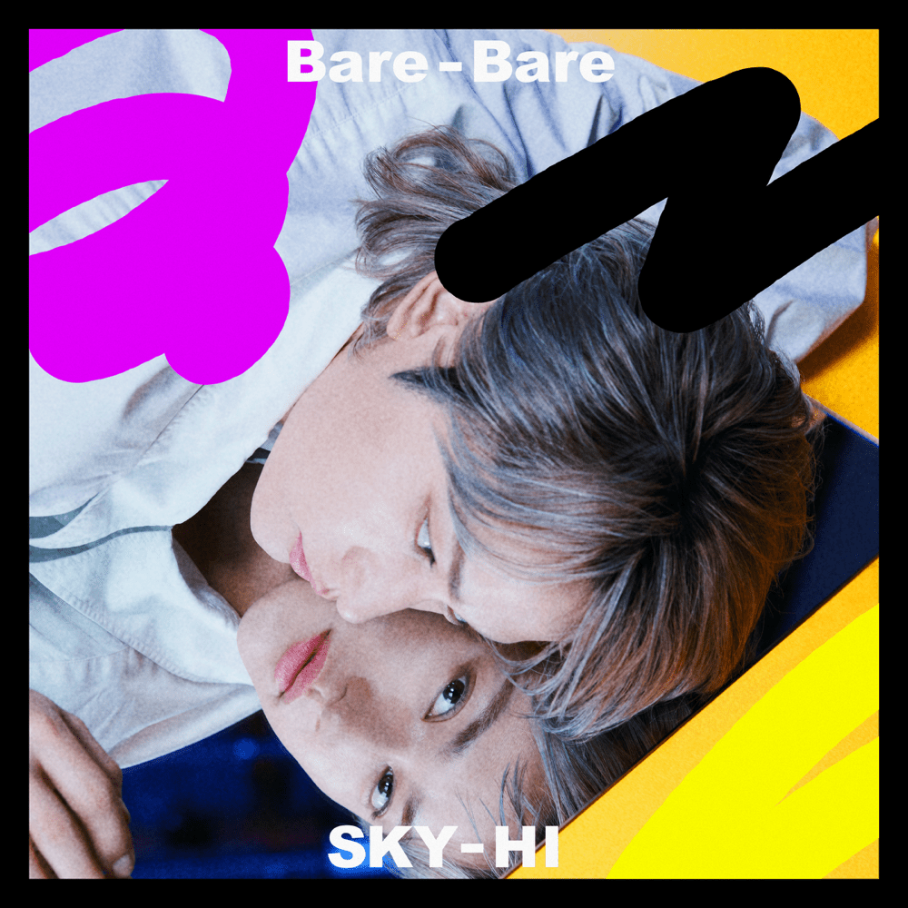 Album cover art for "Bare-Bare" by SKY-HI