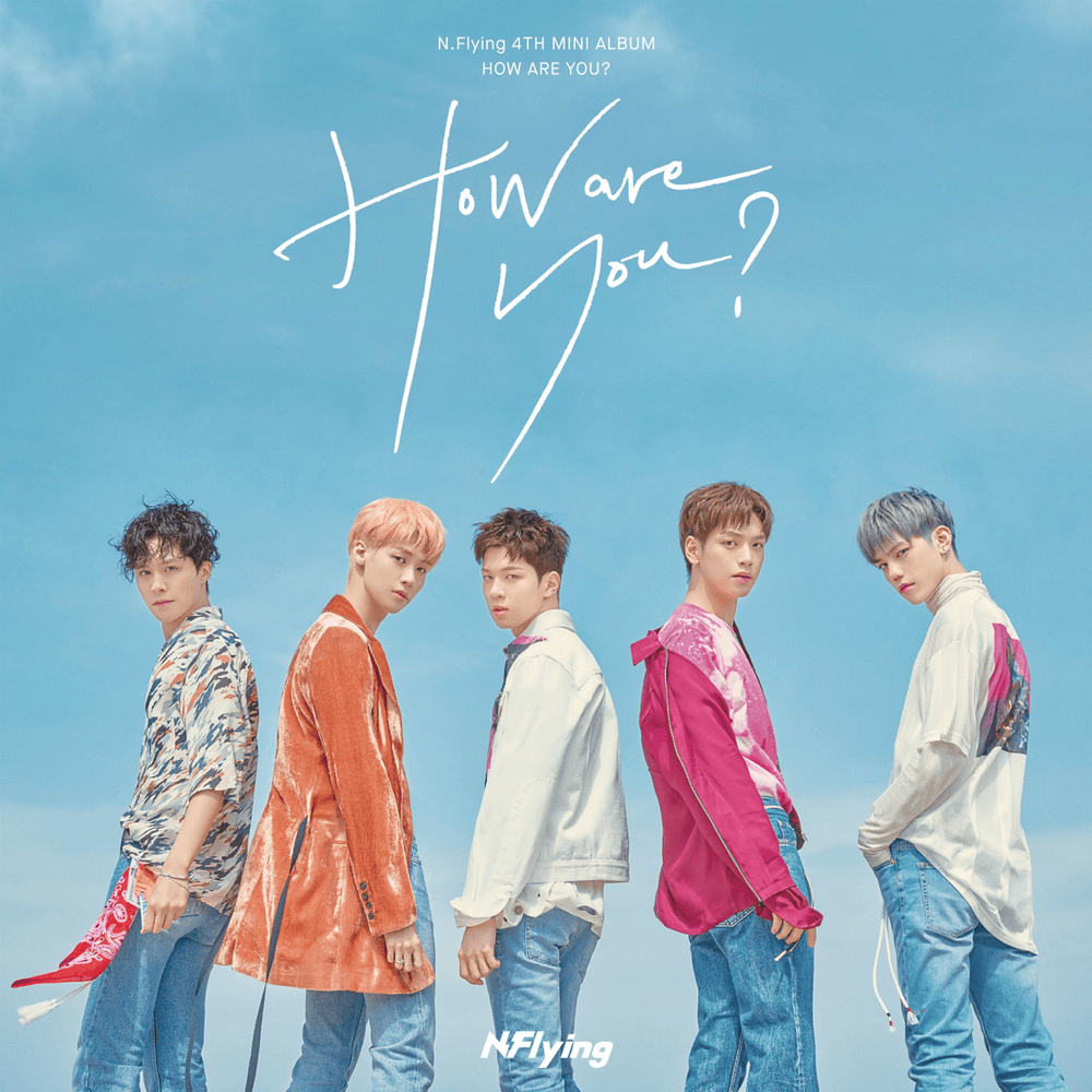 Album cover art for "ANYWAY" by N.Flying
