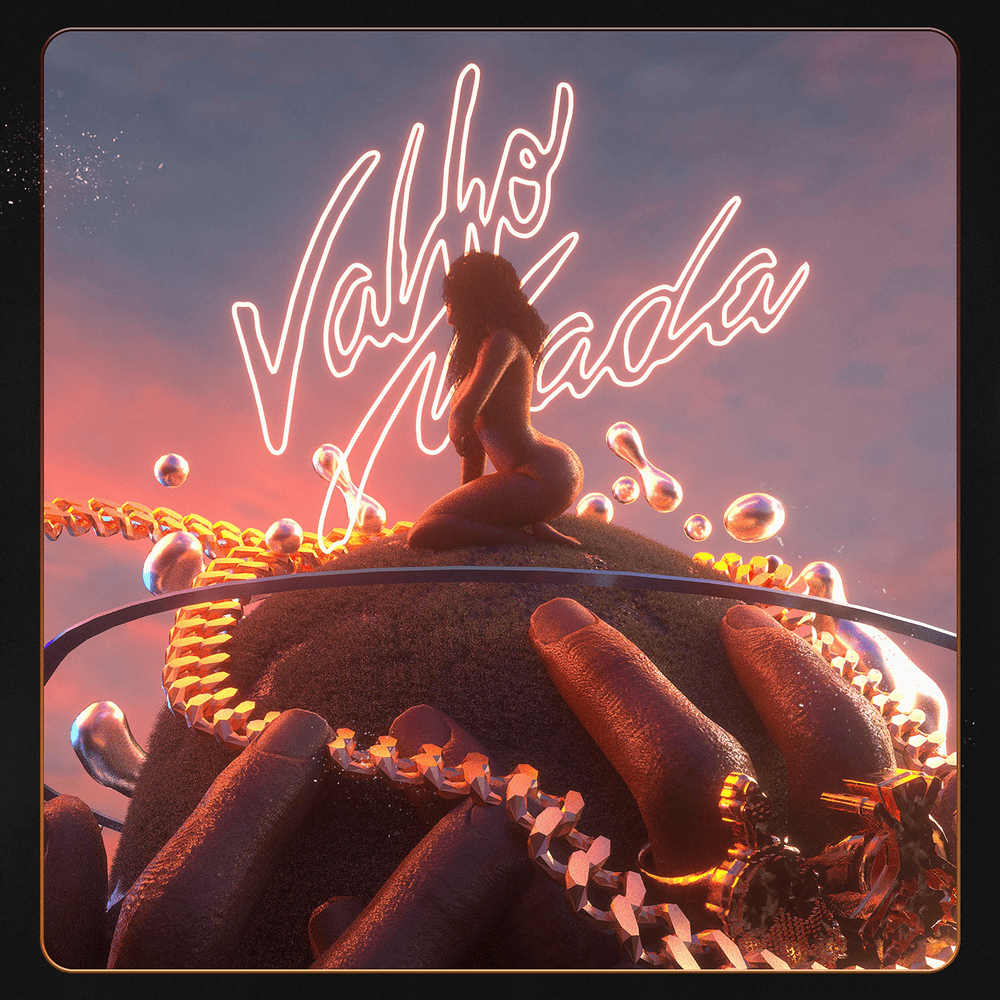 Album cover art for "VALHO NADA" by MC Cabelinho & Brutos & Vinicin & A.R (BRA) & Amorim