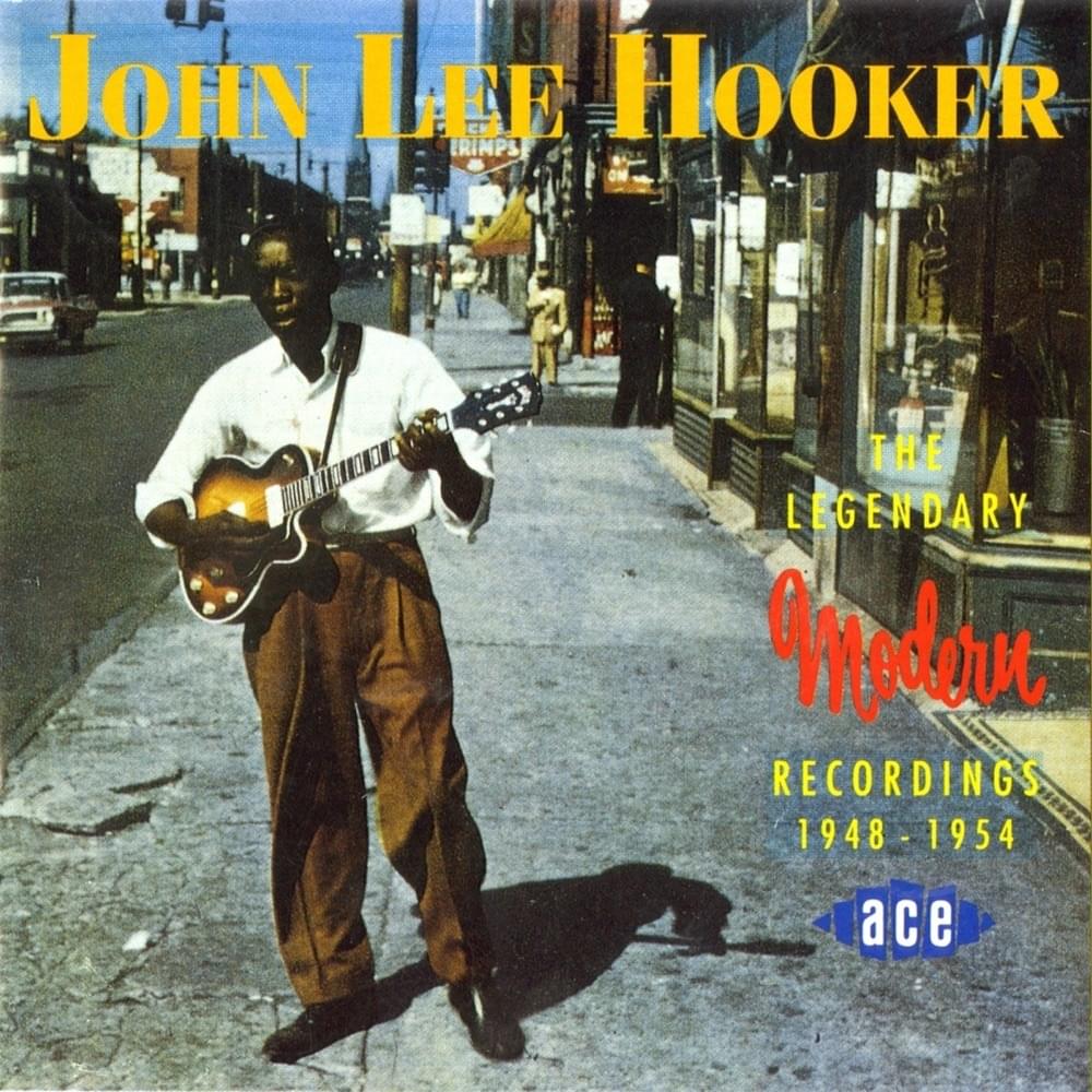 Album cover art for "Wednesday Evening" by John Lee Hooker