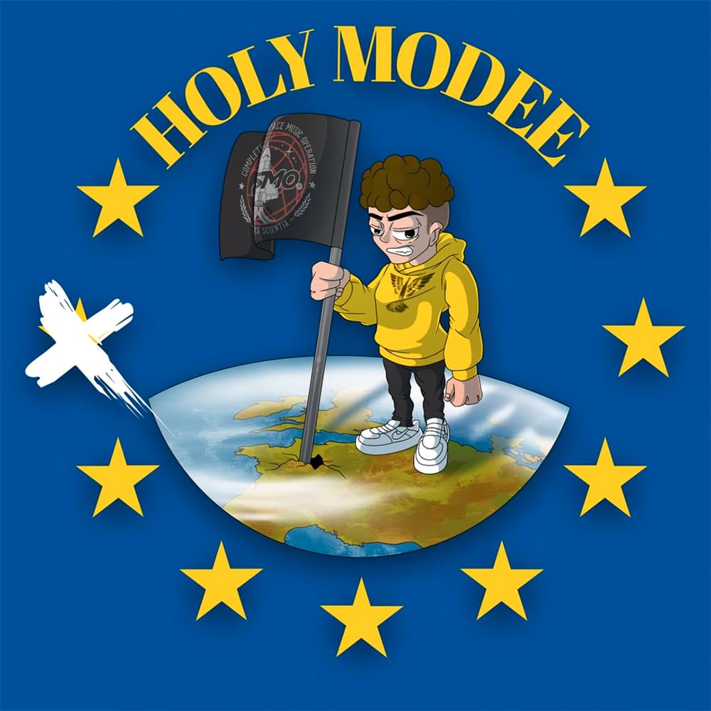 Album cover art for "BEST EU WEST" by Holy Modee