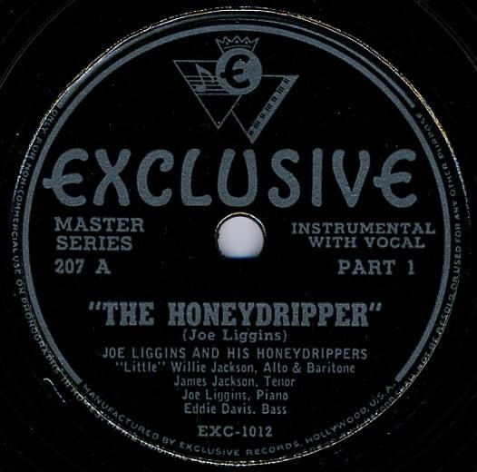 Album cover art for "The Honeydripper Pt. 1" by Joe Liggins & His Honeydrippers