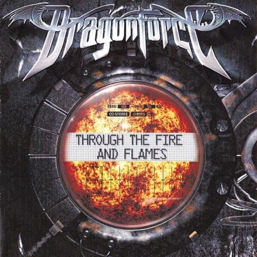 Album cover art for "Through the Fire and Flames (Radio Edit)" by DragonForce