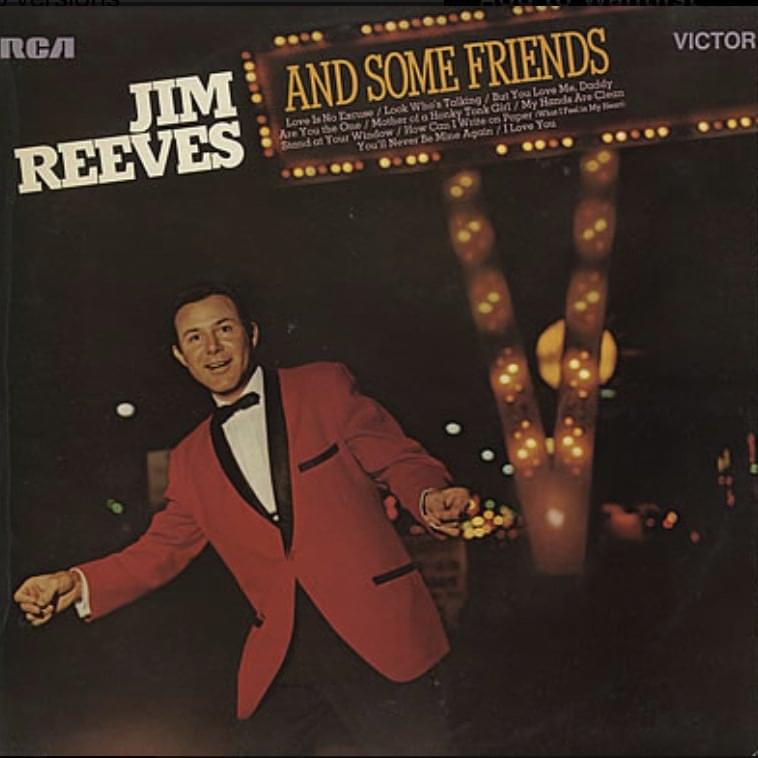 Album cover art for "(How Can I Write On Paper) What I Feel In My Heart" by Jim Reeves & Gordon Stoker