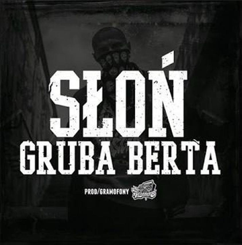 Album cover art for "Gruba Berta" by Słoń (POL)