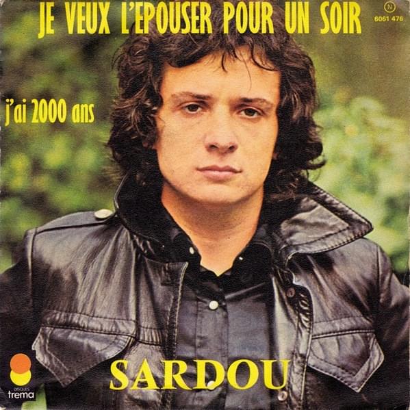 Cover image for Je veux l’épouser pour un soir / J’ai 2000 ans [45 tours]