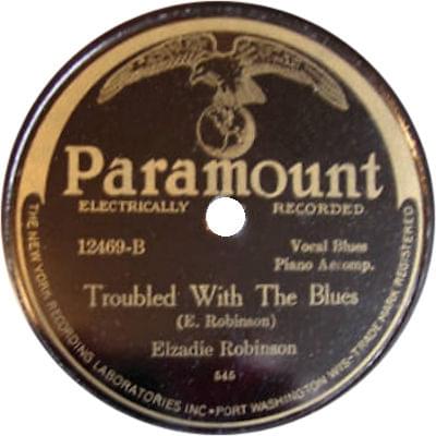 Troubled With The Blues by Elzadie Robinson