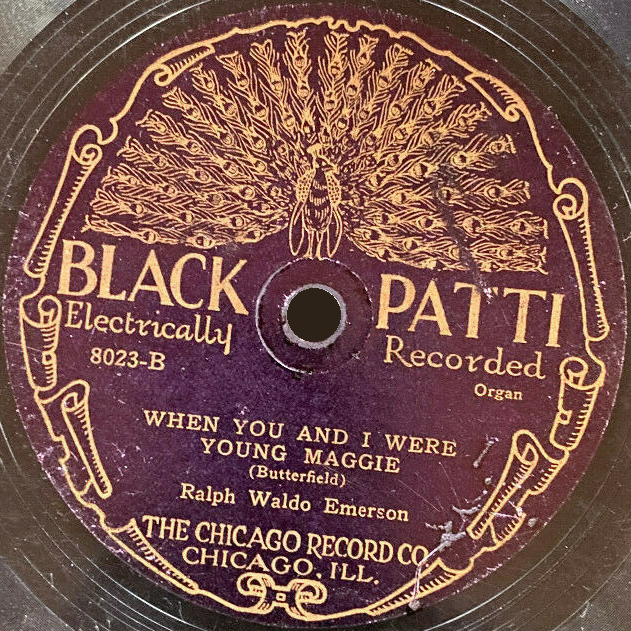 When You And I Were Young Maggie by Ralph Waldo Emerson (Organist)