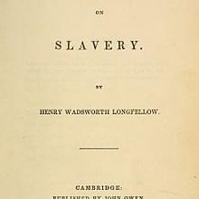 Cover image for Poems on Slavery