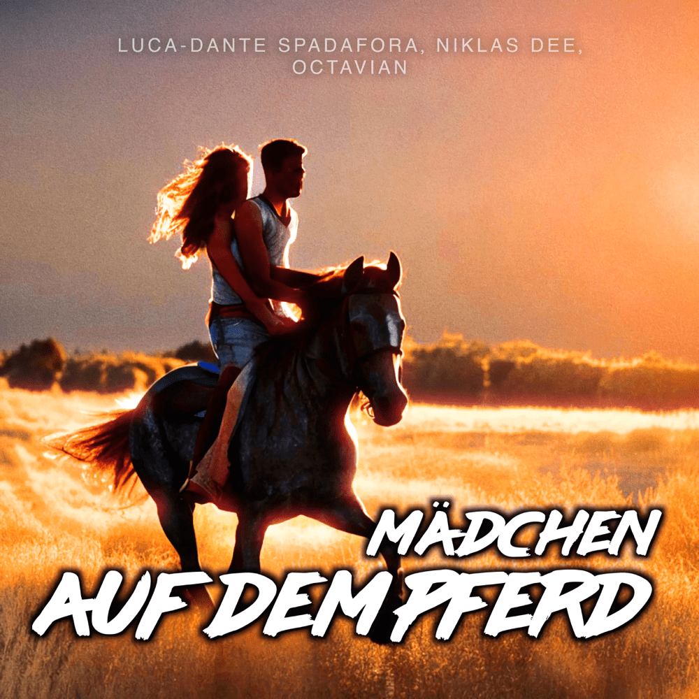 Album cover art for "Mädchen auf dem Pferd" by Luca-Dante Spadafora