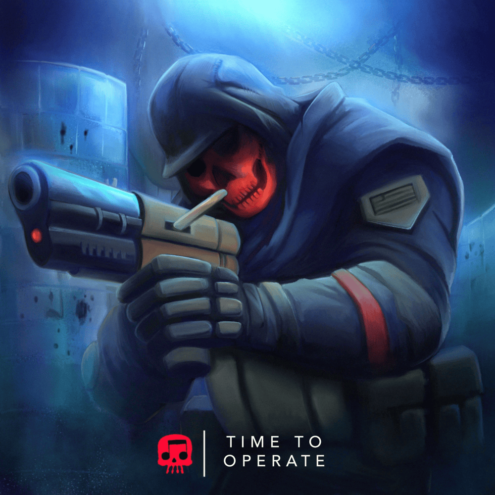 Album cover art for "Time to Operate" by JT Music & Neebs Gaming