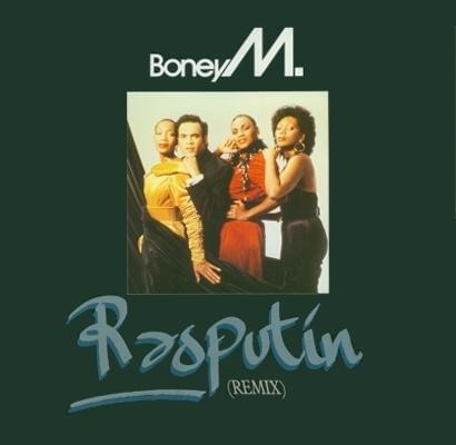 Album cover art for "Rasputin (1988 Remix)" by Boney M.
