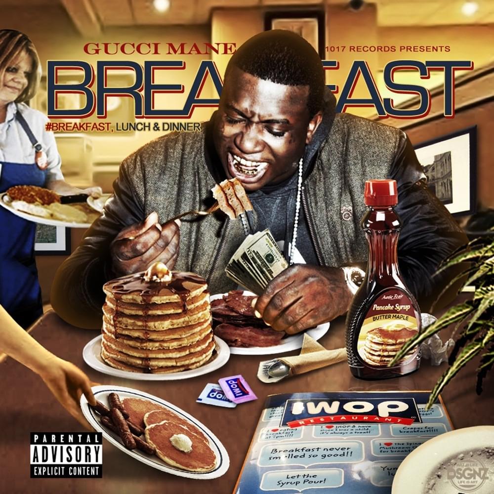 Album cover art for "Take It Easy" by Gucci Mane & iLoveMakonnen