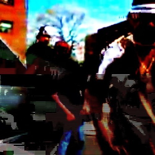 Album cover art for "loud" by clipping.