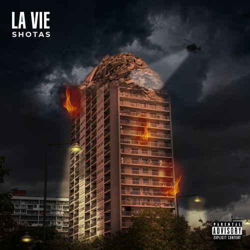 Album cover art for "La vie" by Shotas