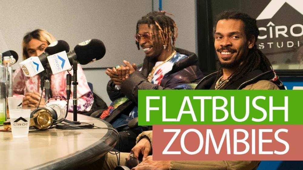 Album cover art for "Flatbush Zombies | Funk Flex | #Freestyle095" by Funkmaster Flex