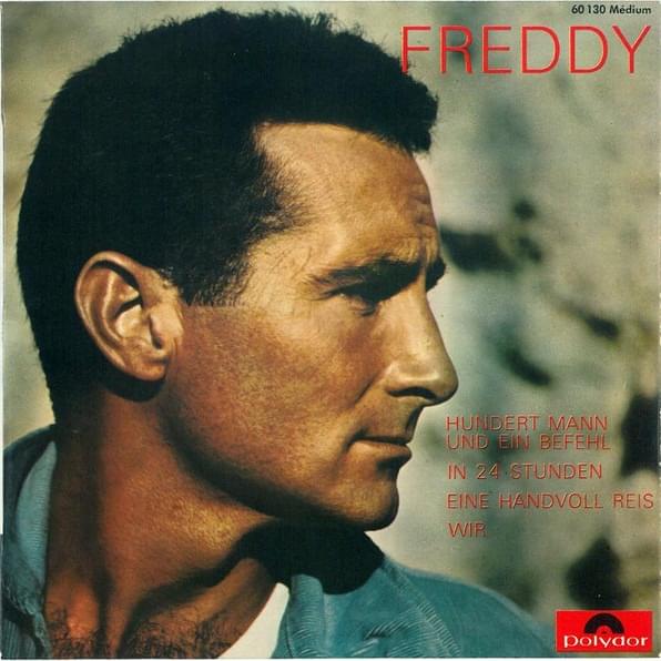 Album cover art for "In 24 Stunden" by Freddy Quinn