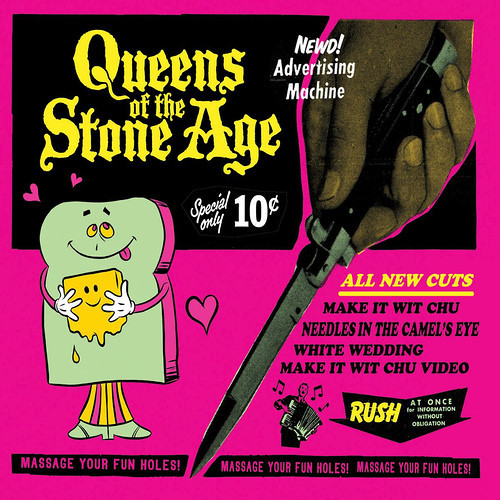 Album cover art for "Make It wit Chu" by Queens of the Stone Age