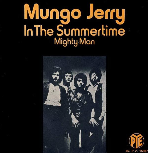 Album cover art for "In the Summertime" by Mungo Jerry