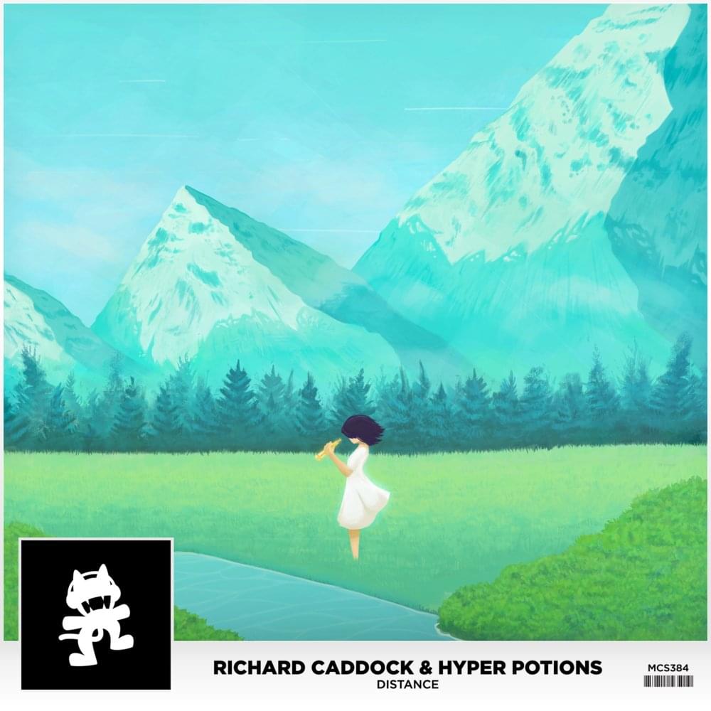 Album cover art for "Distance" by Richard Caddock
