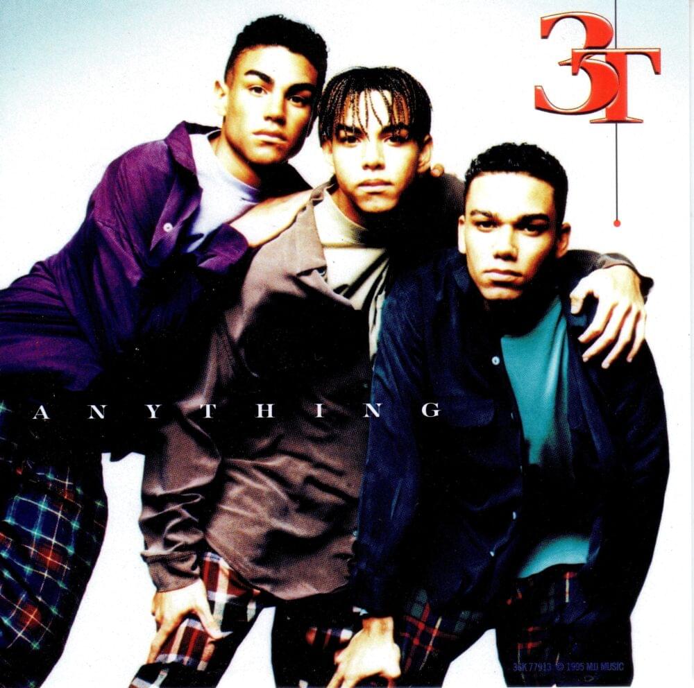 Album cover art for "Anything" by 3T