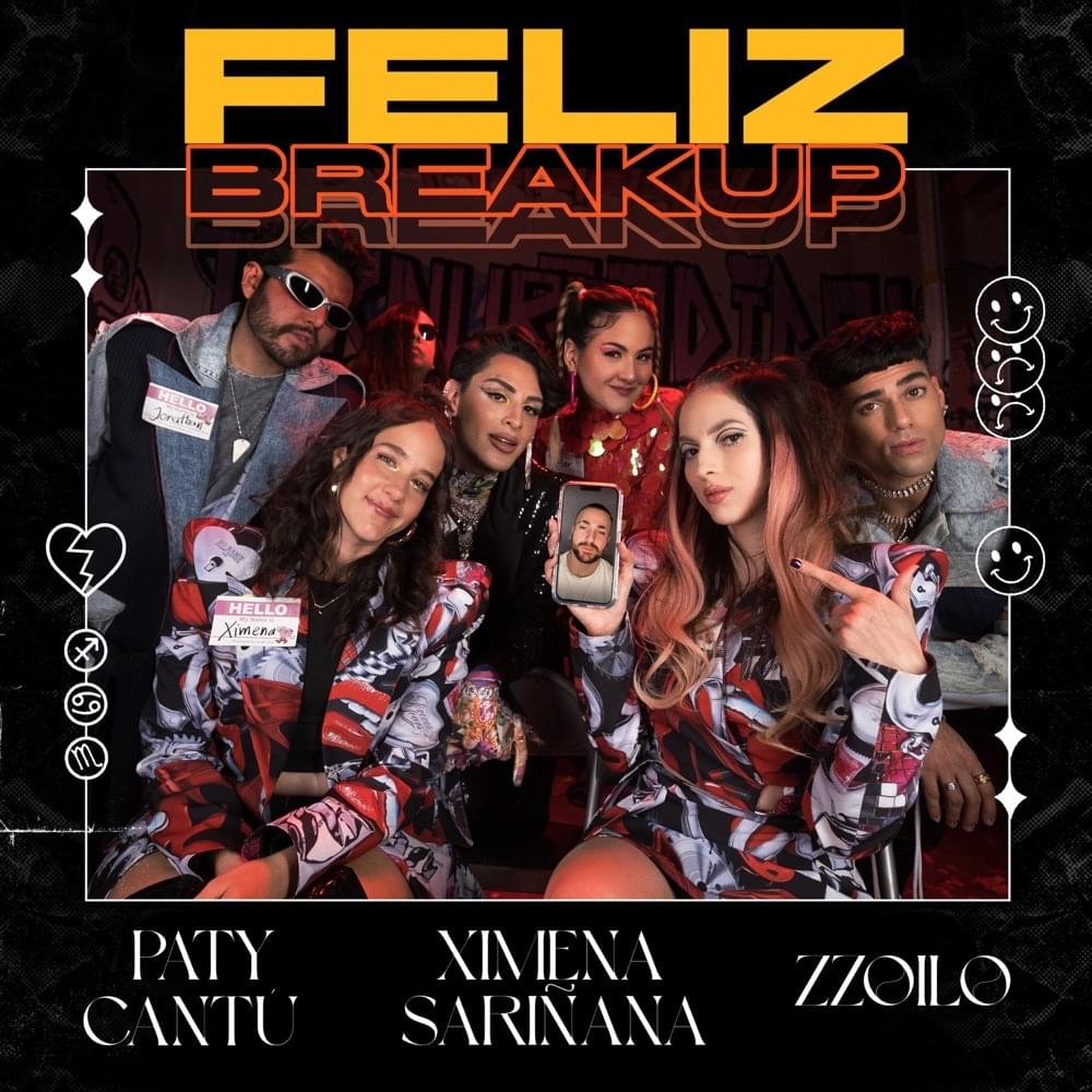 Album cover art for "Feliz Breakup" by Paty Cantú