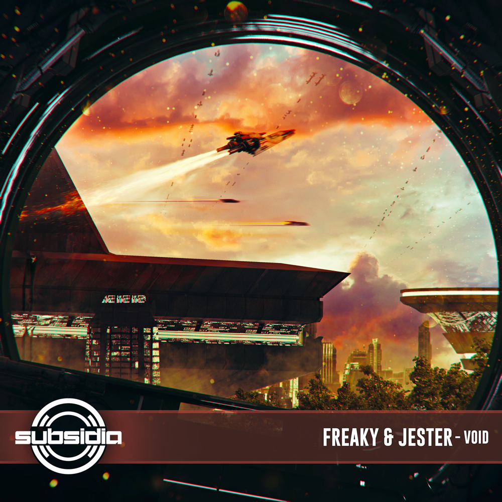Album cover art for "Void" by FREAKY (EDM)