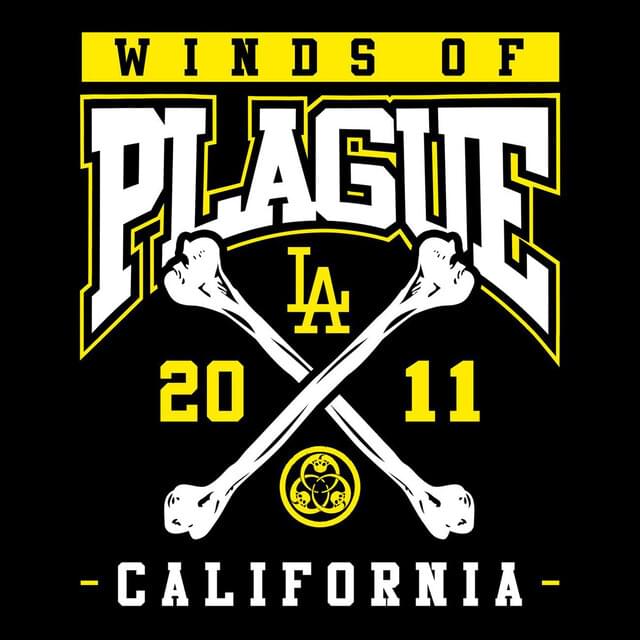 Album cover art for "California" by Winds of Plague & John Mishima & Martin Stewart
