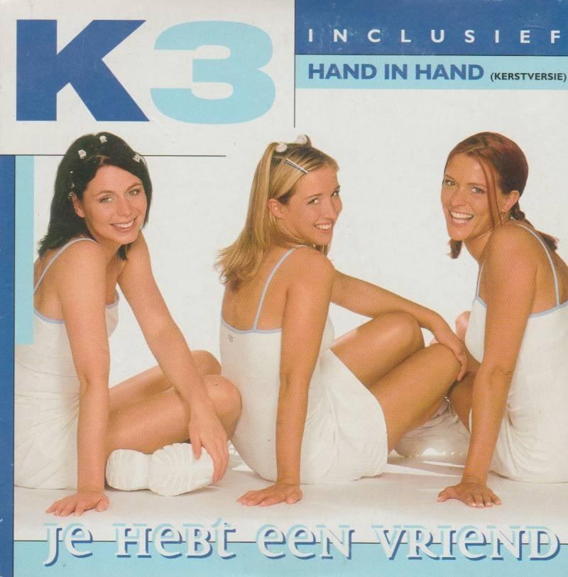 Album cover art for "Je Hebt Een Vriend" by K3