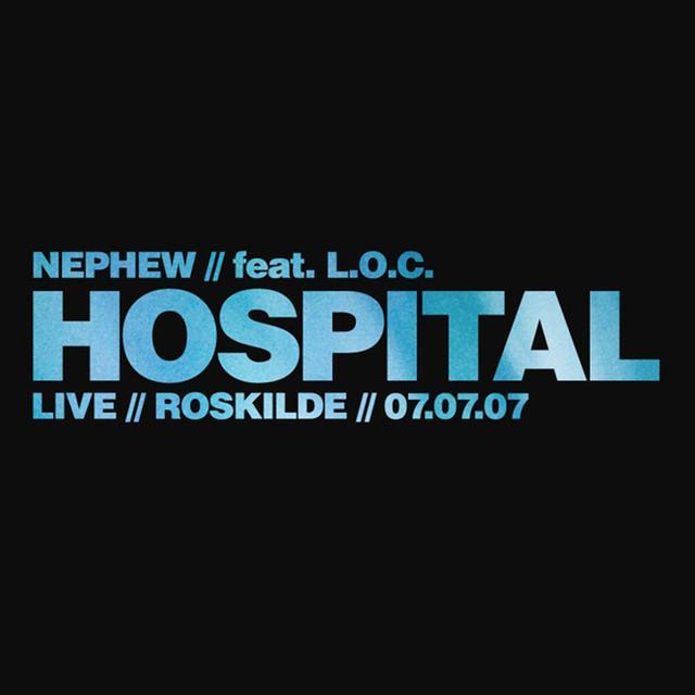 Album cover art for "Hospital (Live)" by Nephew & L.O.C.