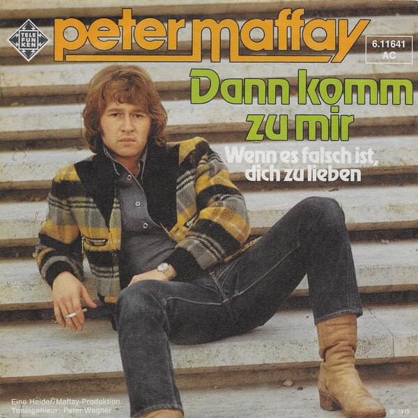 Album cover art for "Dann komm zu mir" by Peter Maffay