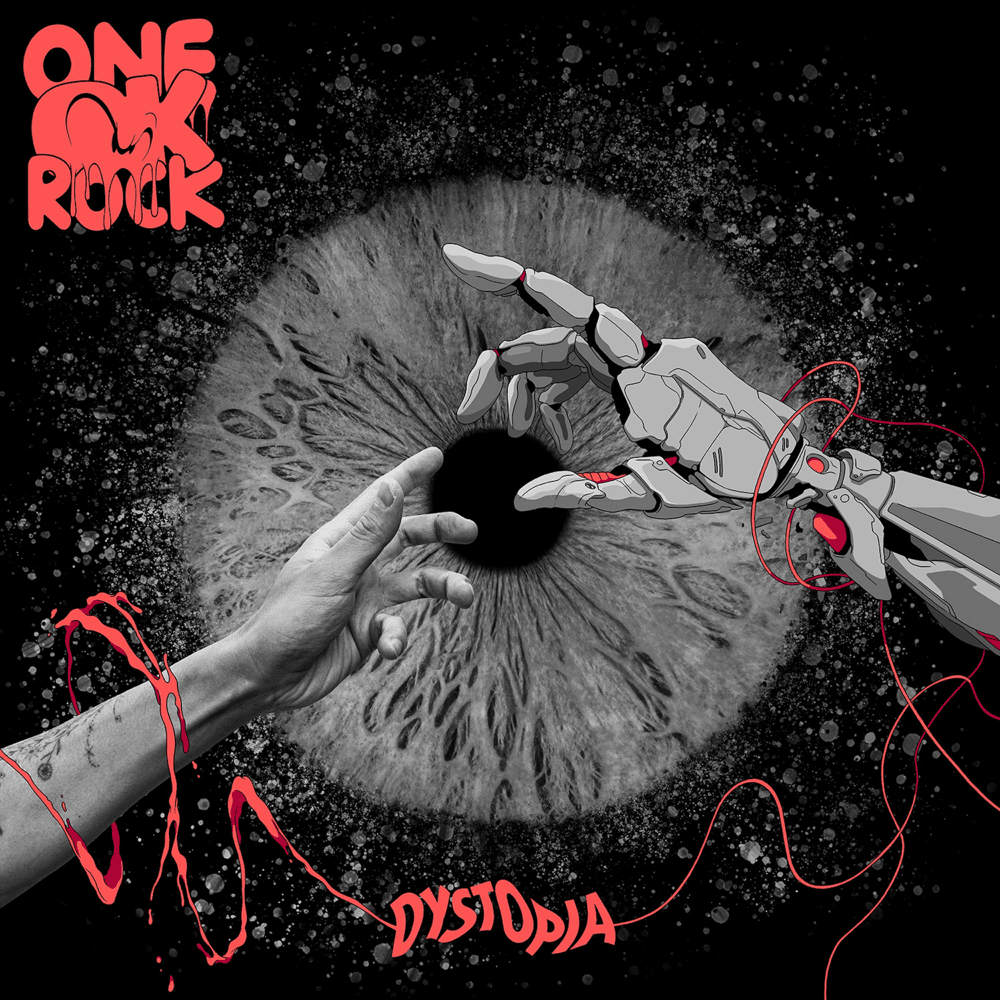 Album cover art for "Dystopia" by ONE OK ROCK
