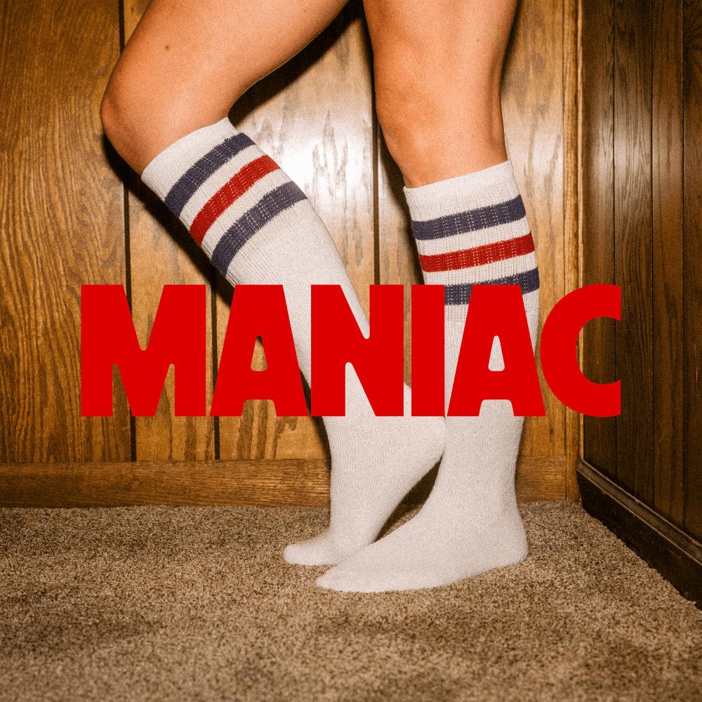 Album cover art for "MANIAC" by Macklemore & Windser