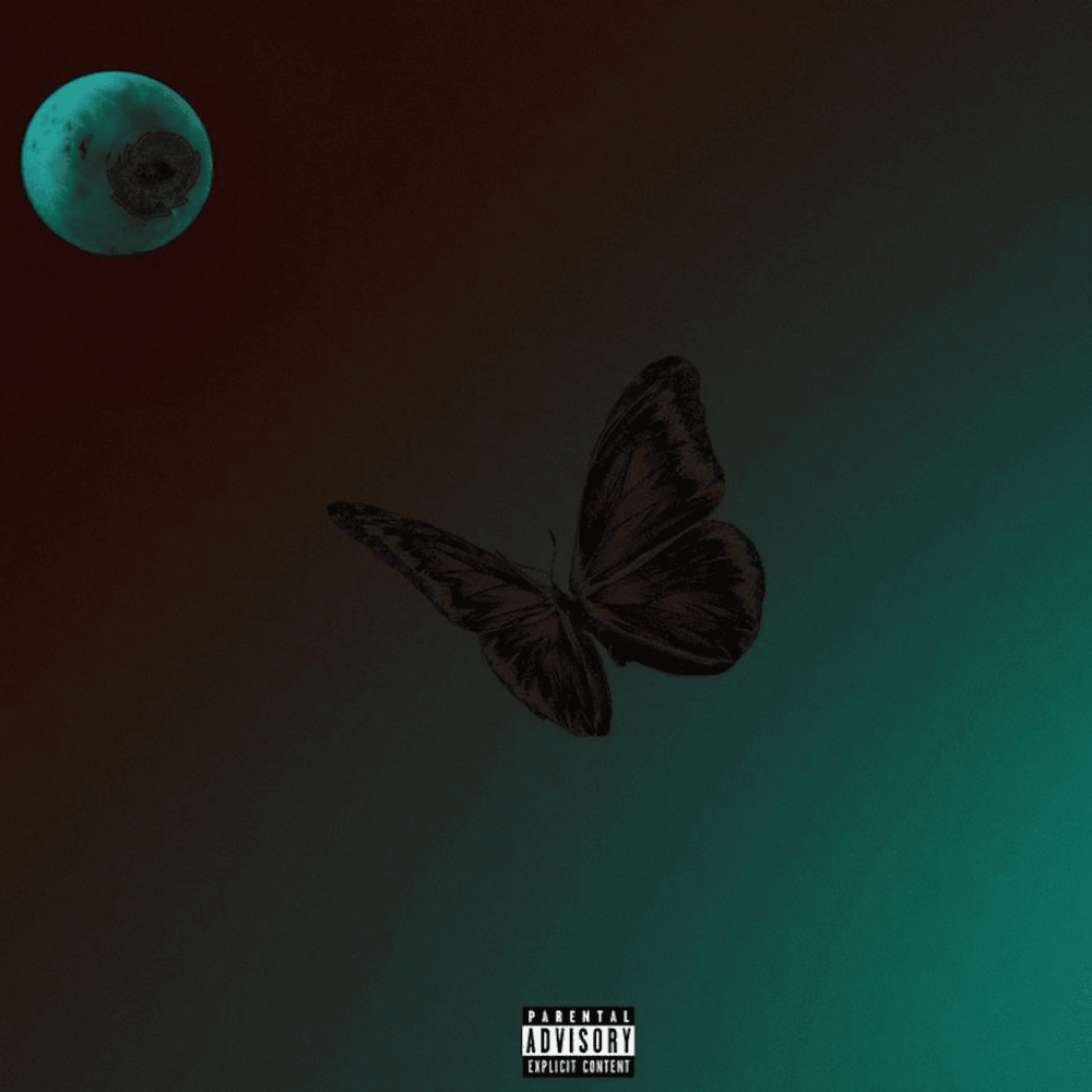 Album cover art for "The Peak" by Djebonymane & BIGBABYGUCCI