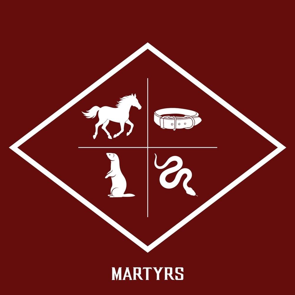 Album cover art for "Martyrs" by Bukshot