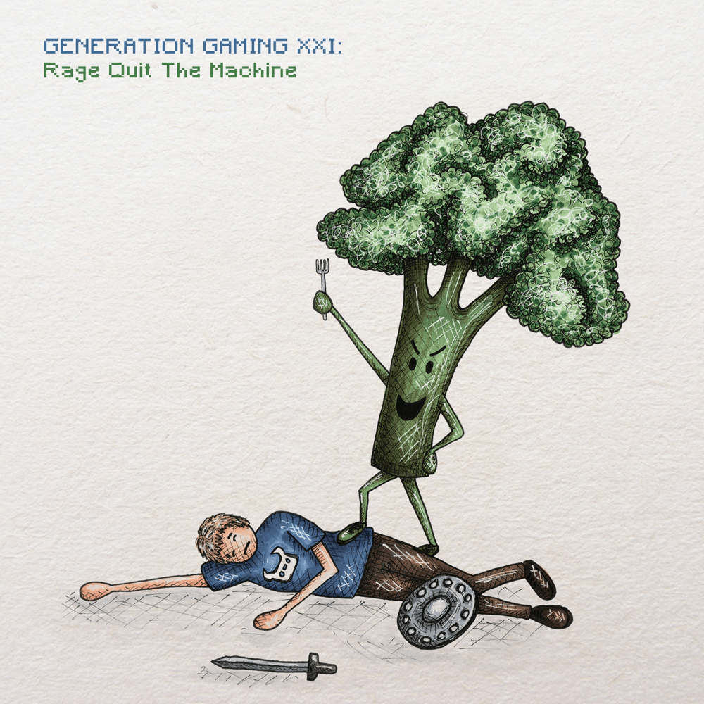 Cover image for Generation Gaming XXI: Rage Quit The Machine