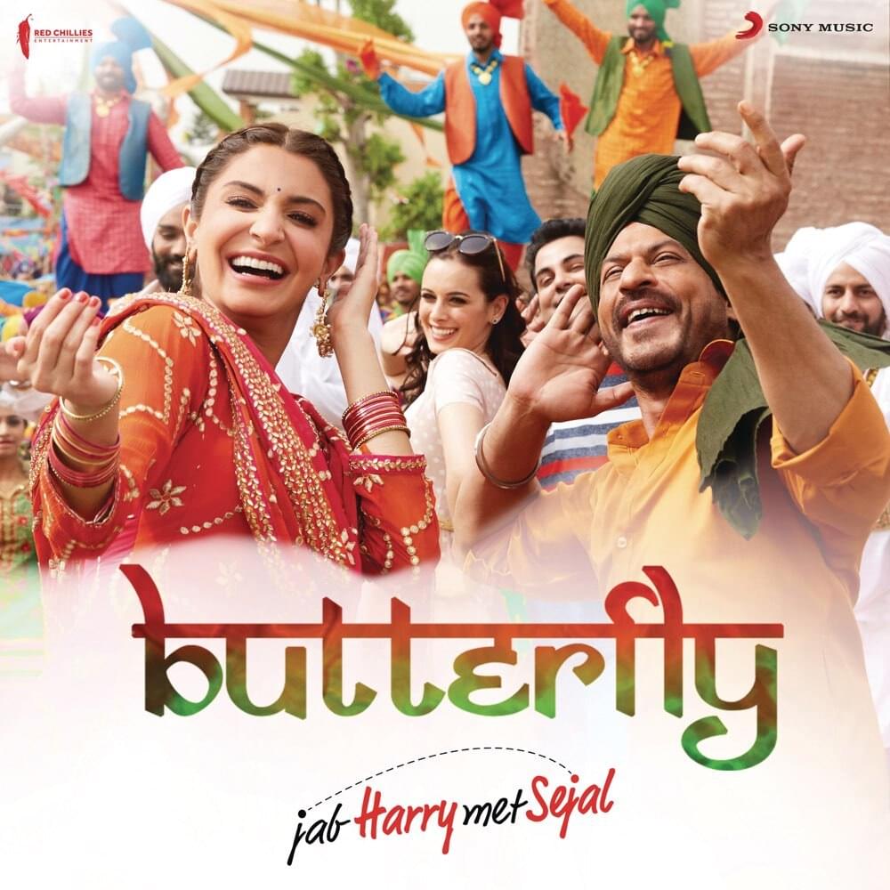 Album cover art for "Butterfly" by Pritam & Nooran Sisters & Aaman Trikha & Sunidhi Chauhan & Dev Negi