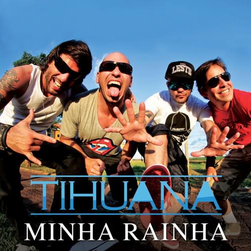 Album cover art for "Minha Rainha" by Tihuana & Digão