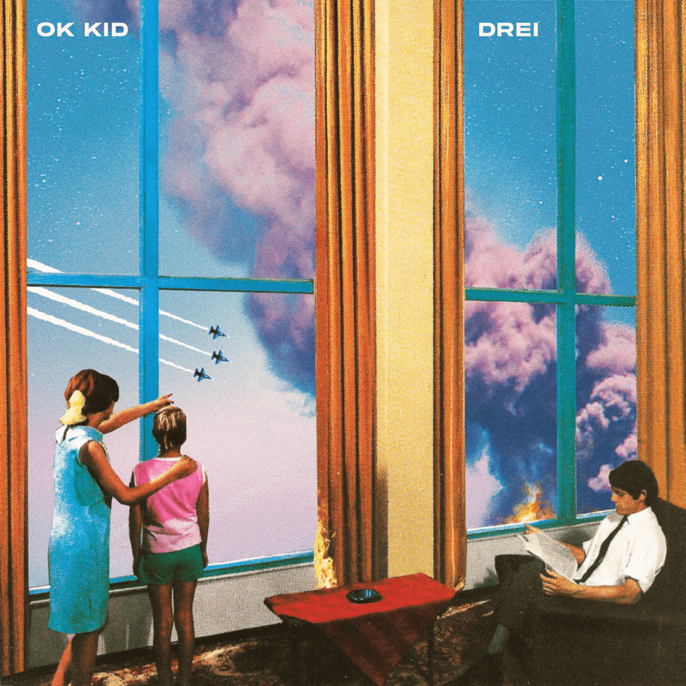 Album cover art for "Hausboot am See" by OK KID
