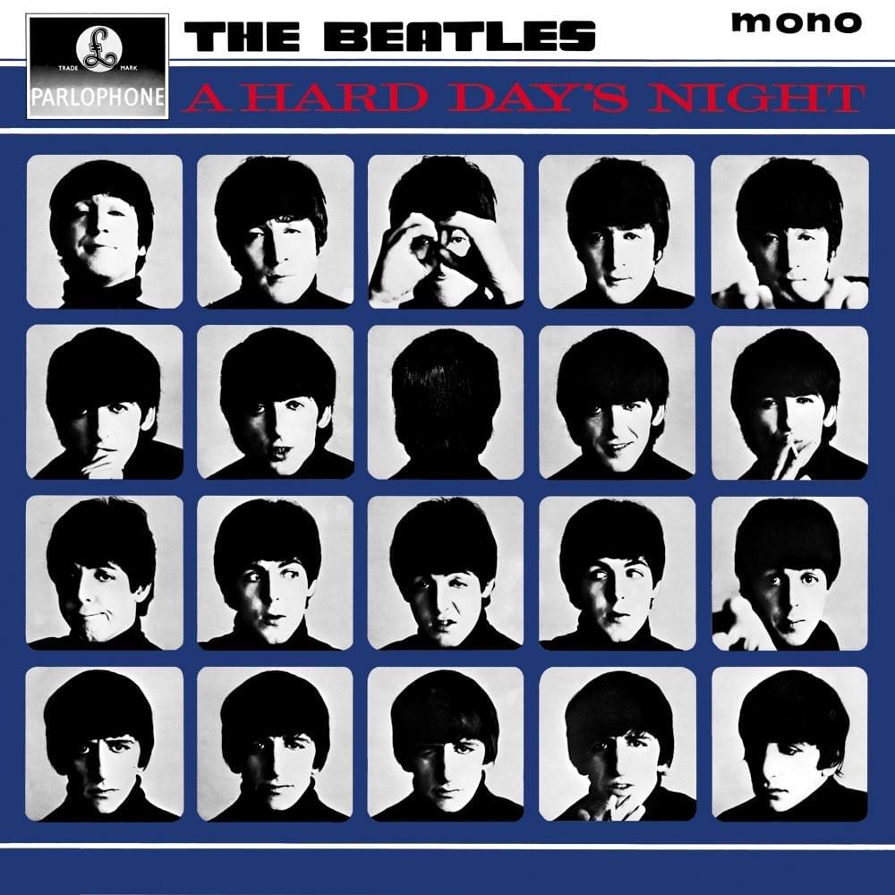 Album cover art for "I’ll Be Back" by The Beatles