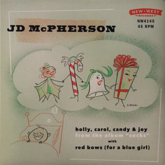Cover image for Holly, Carol, Candy & Joy / Red Bows (For a Blue Girl)