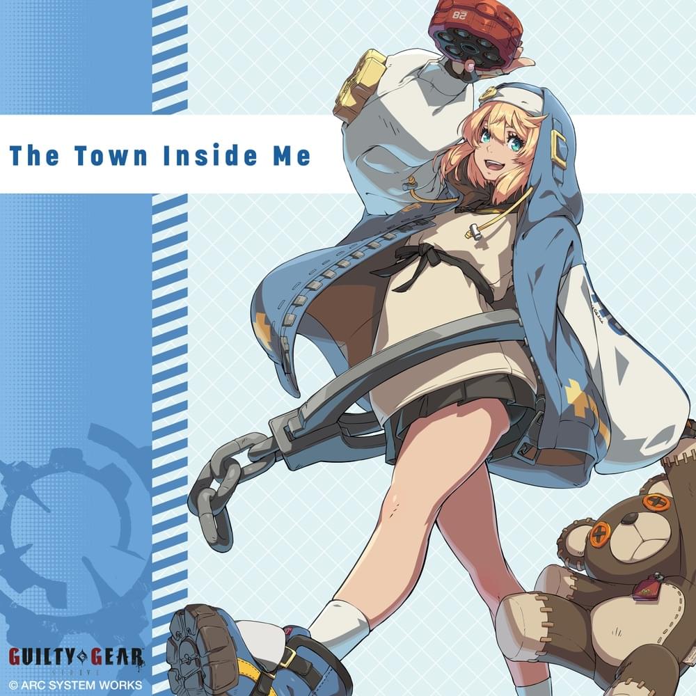 Album cover art for "The Town Inside Me" by Daisuke Ishiwatari & Aisha