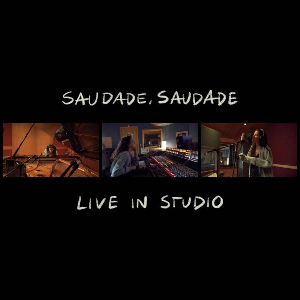 Album cover art for "saudade, saudade (live in studio)" by MARO